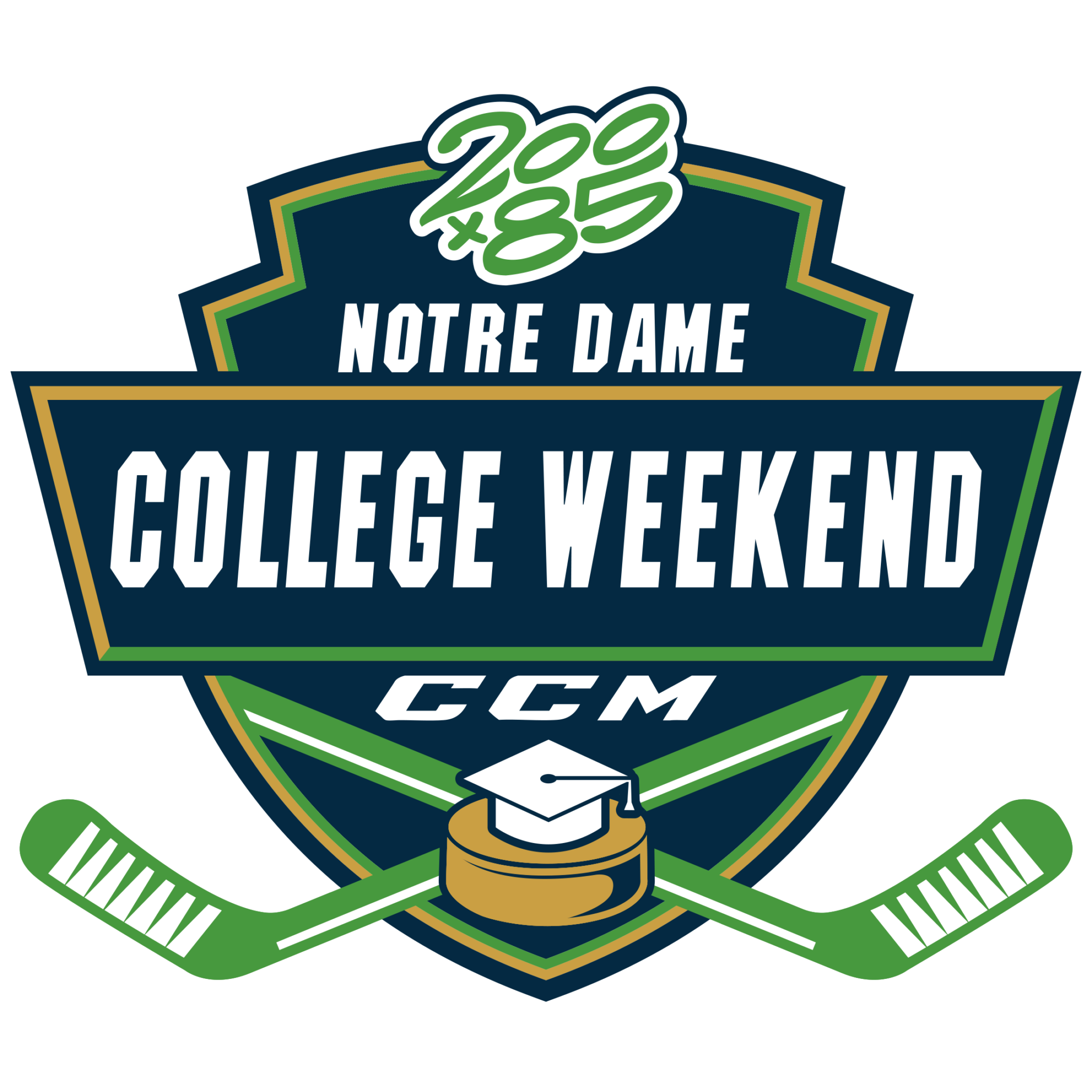 200x85 CCM Notre Dame COLLEGE WEEKEND