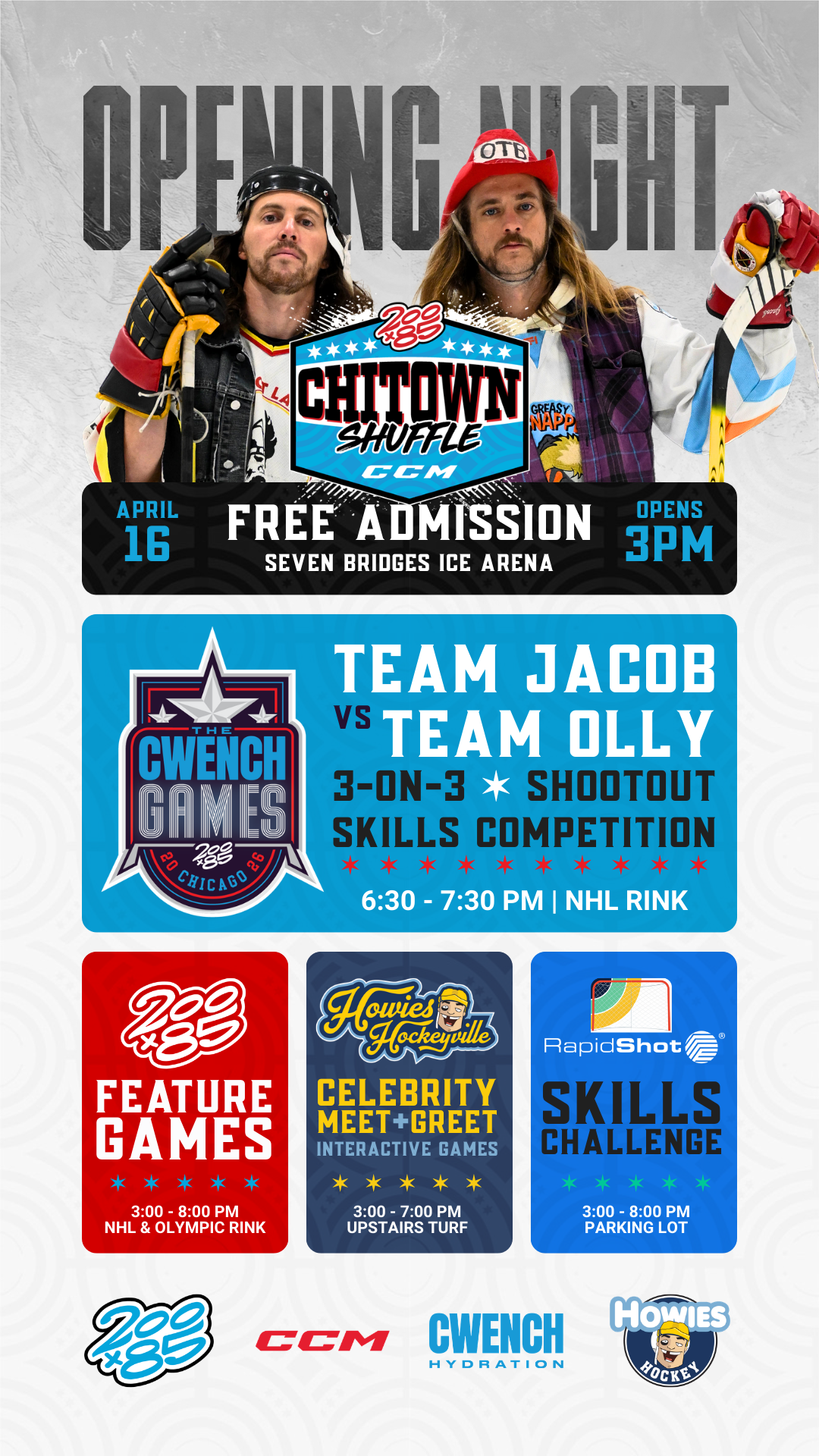 CCM Chi Town Shuffle Poster