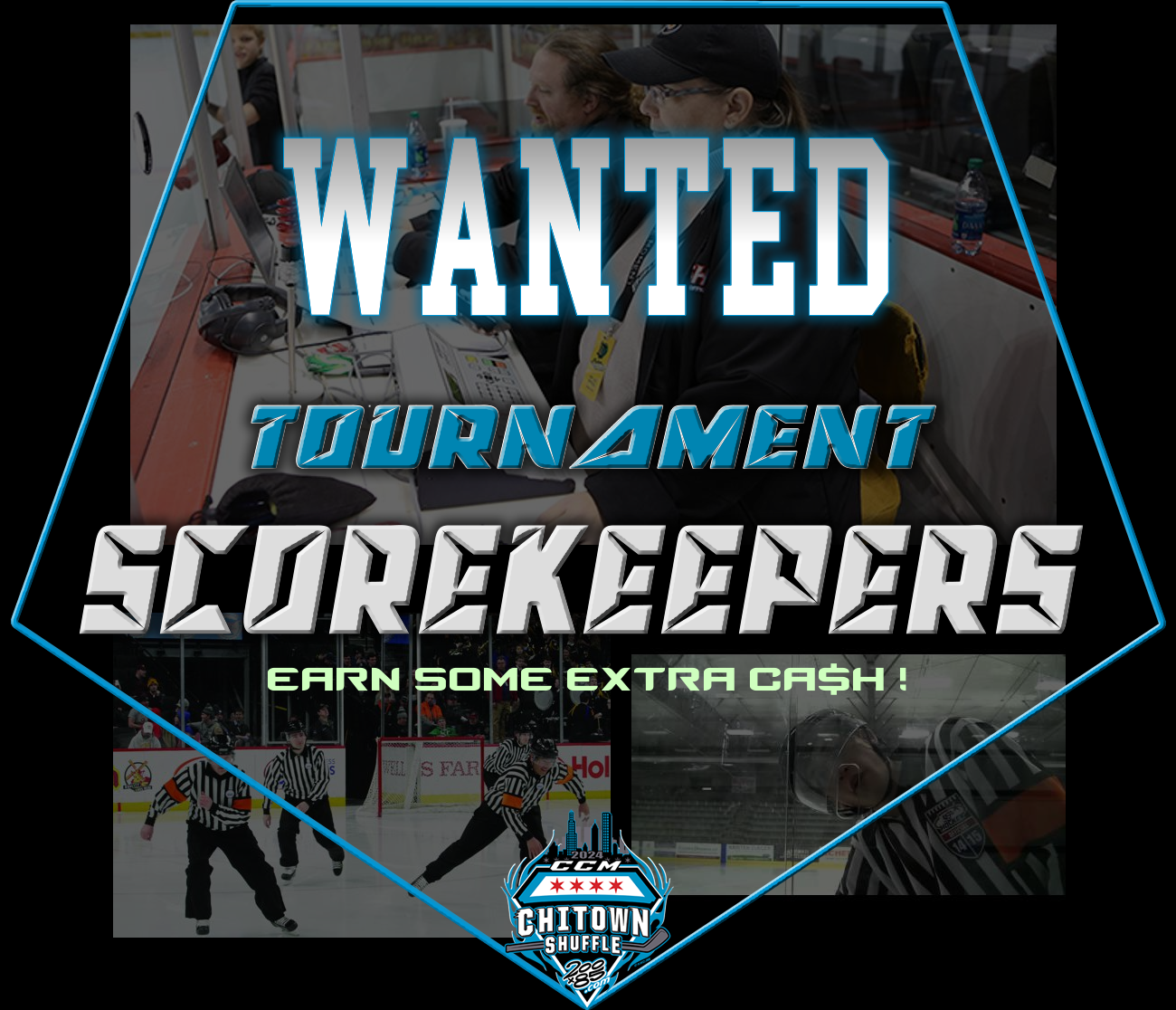 Ch Town Scorekeepers Wanted